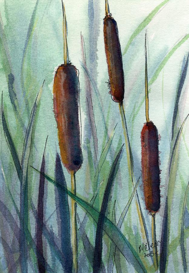 Cattails by MaryAnn Cleary