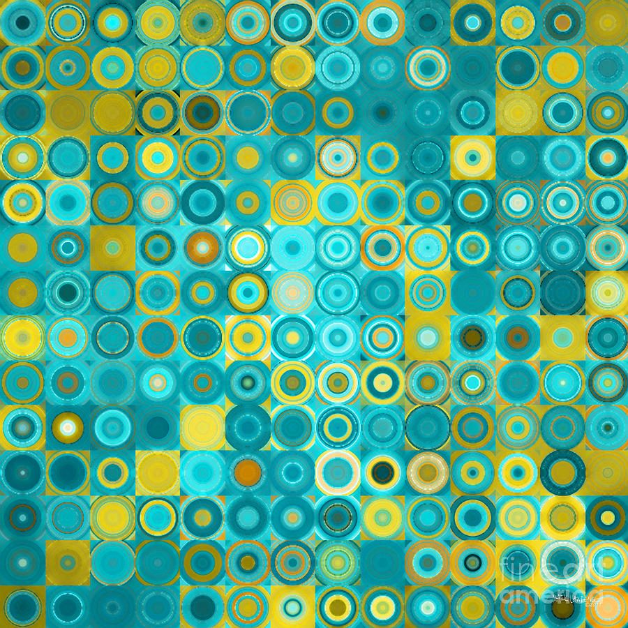 artwork with circles