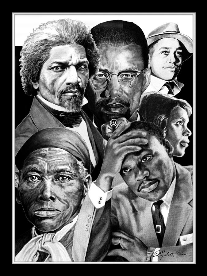 Civil Rights Collage by Elizabeth Scism