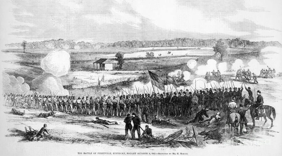 Civil War Perryville Battle Photograph By Granger