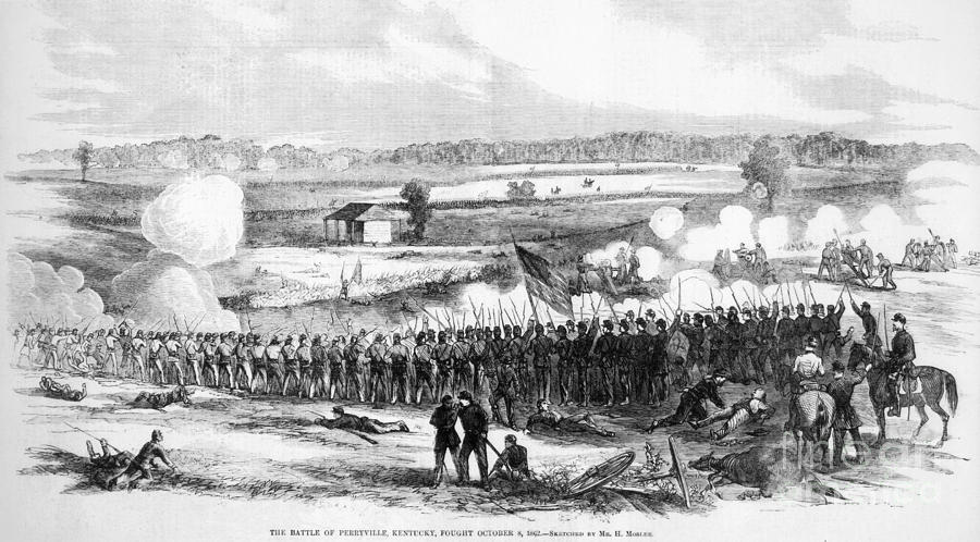 Civil War: Perryville Battle Photograph By Granger