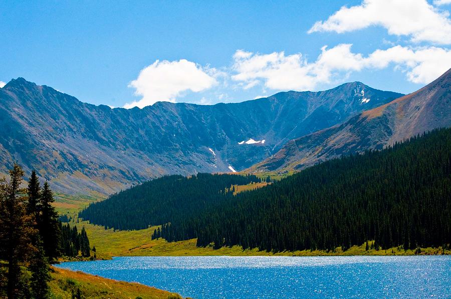 Clinton Gulch Dam Reservoir by Joe Beakey