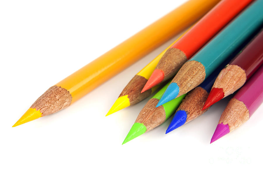 Gallery For > Colored Pencils