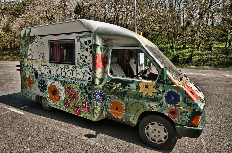 Colourful Camper Van Photograph By Steve Purnell Fine Art America