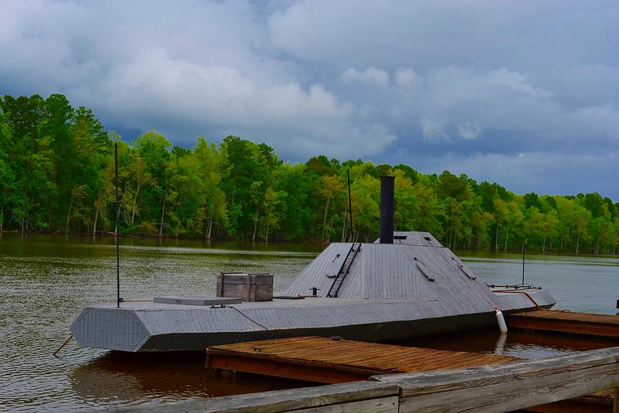 Confederate Ironclad Css Albemarle Photograph 