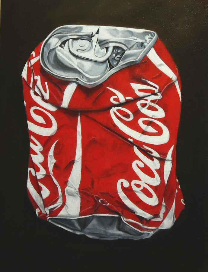 Coke Can Crushed