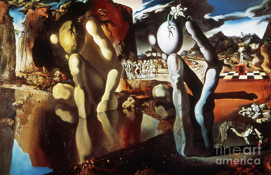 Dali Narcissus 1934 Painting