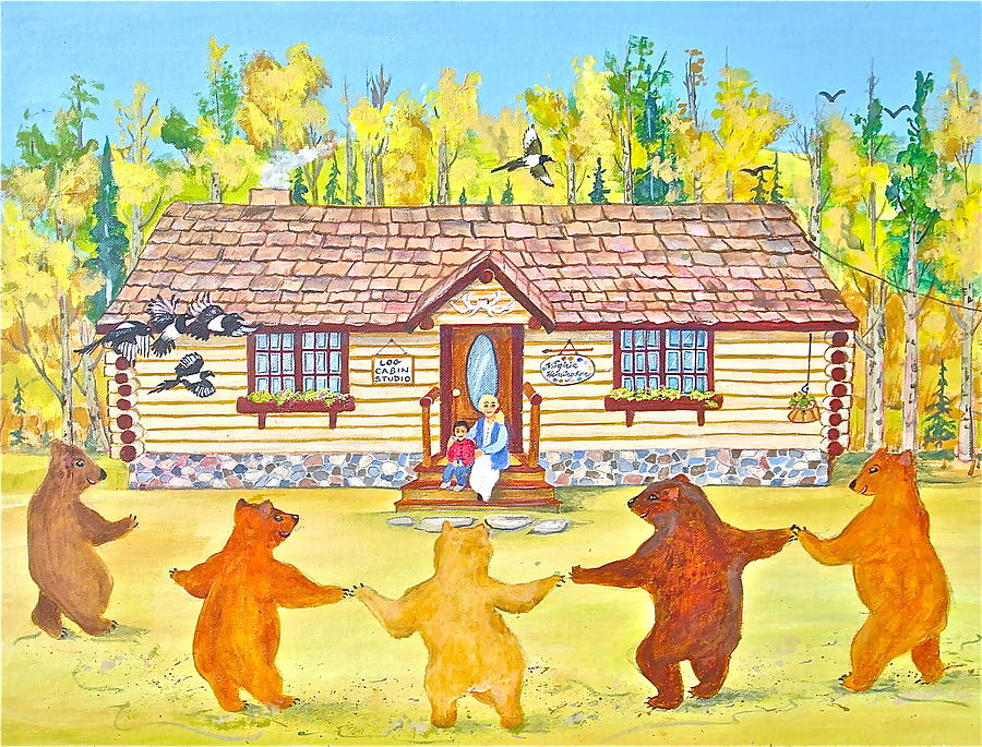Dancing Bears Print