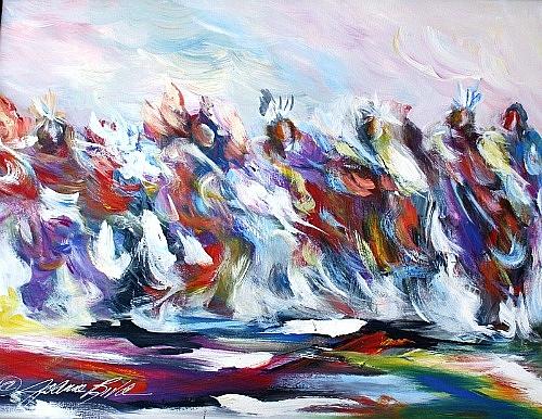 Dancing In The Wind Painting