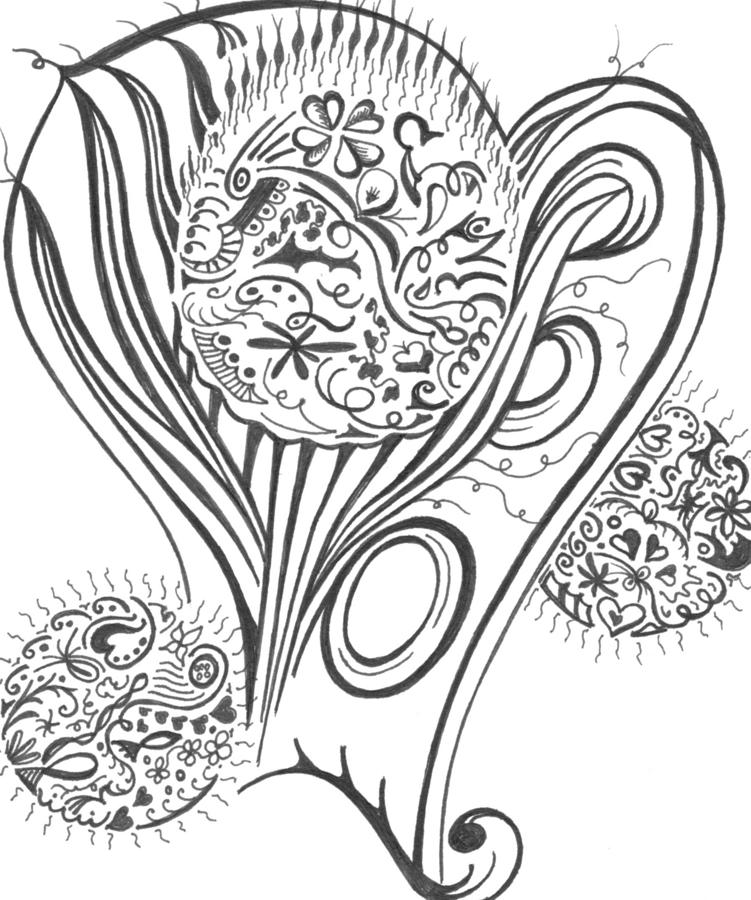 Dandelion Drawing Dandelion