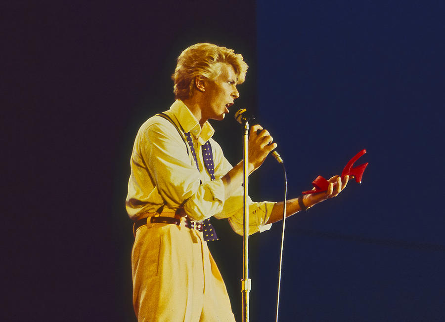 david bowie red shoes