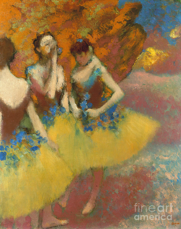 Degas Paintings Ballerinas