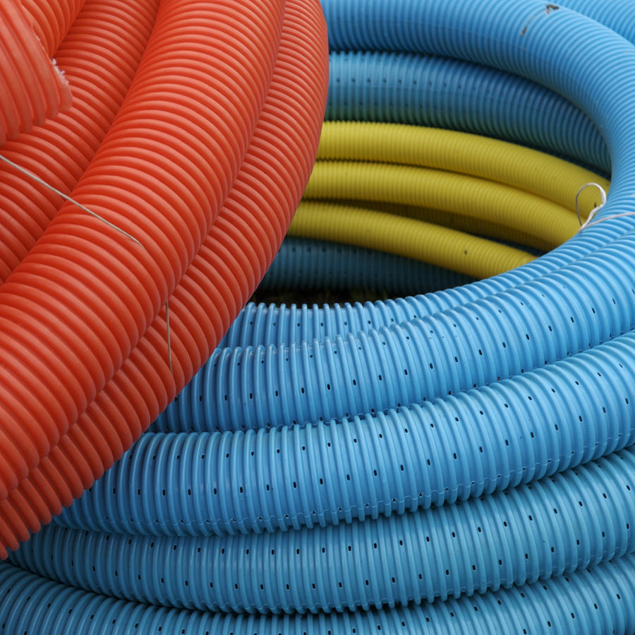 Denmark Primary Colored Plastic Pipes by Keenpress