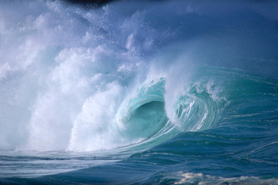 dramatic waves