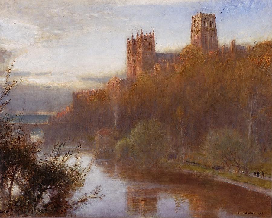 Durham Cathedral By Albert Goodwin