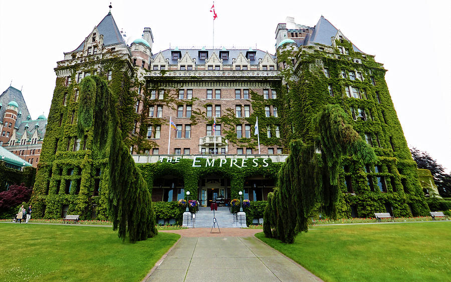 Empress Hotel - Victoria Canada Photograph by Gregory Dyer