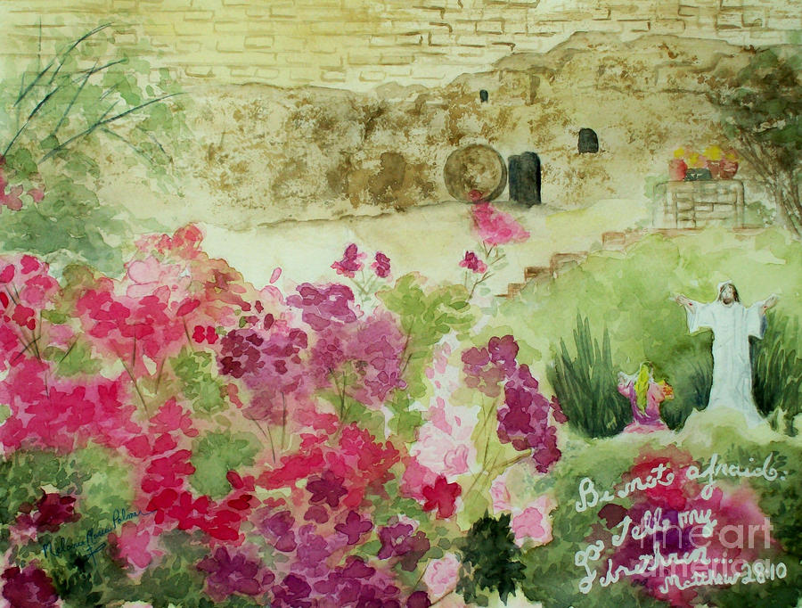 empty tomb painting