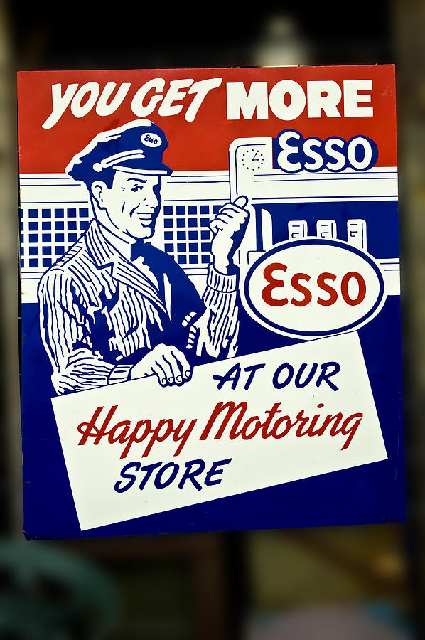 Esso Gas Sign