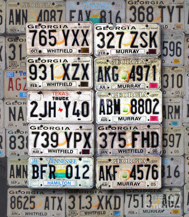 Expired Car Tags by Jon Blumenaus