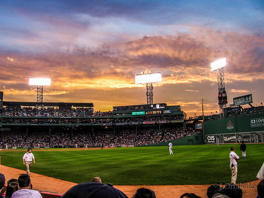 Fenway Park Sunset