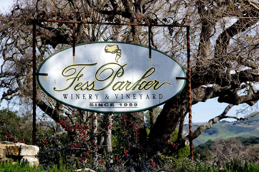 Fess Parker Winery Photograph by Jeff Lowe