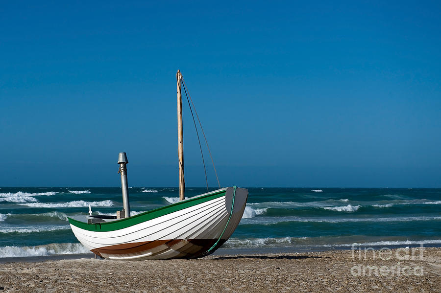 Fishing Boat Photograph By Jorgen Norgaard Fine Art America