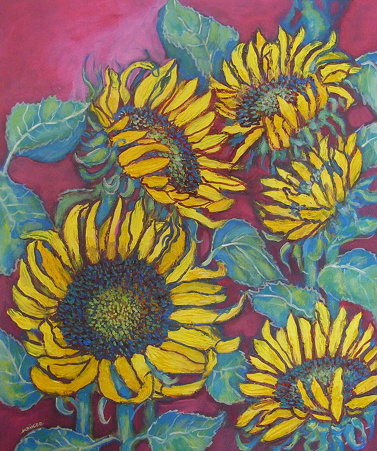  - five-sunflowers-anna-kruger