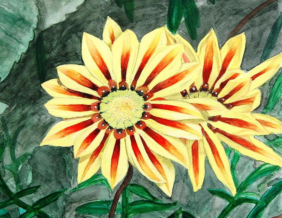 Flowers Of Kashmir Painting