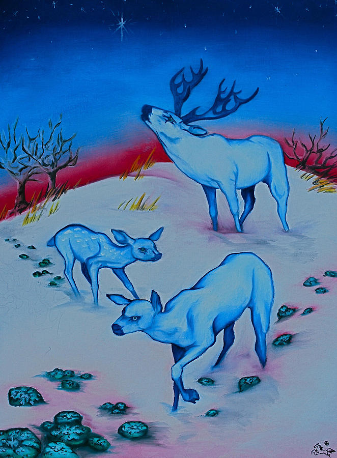  - footprints-of-the-blue-deer-angelina-benson