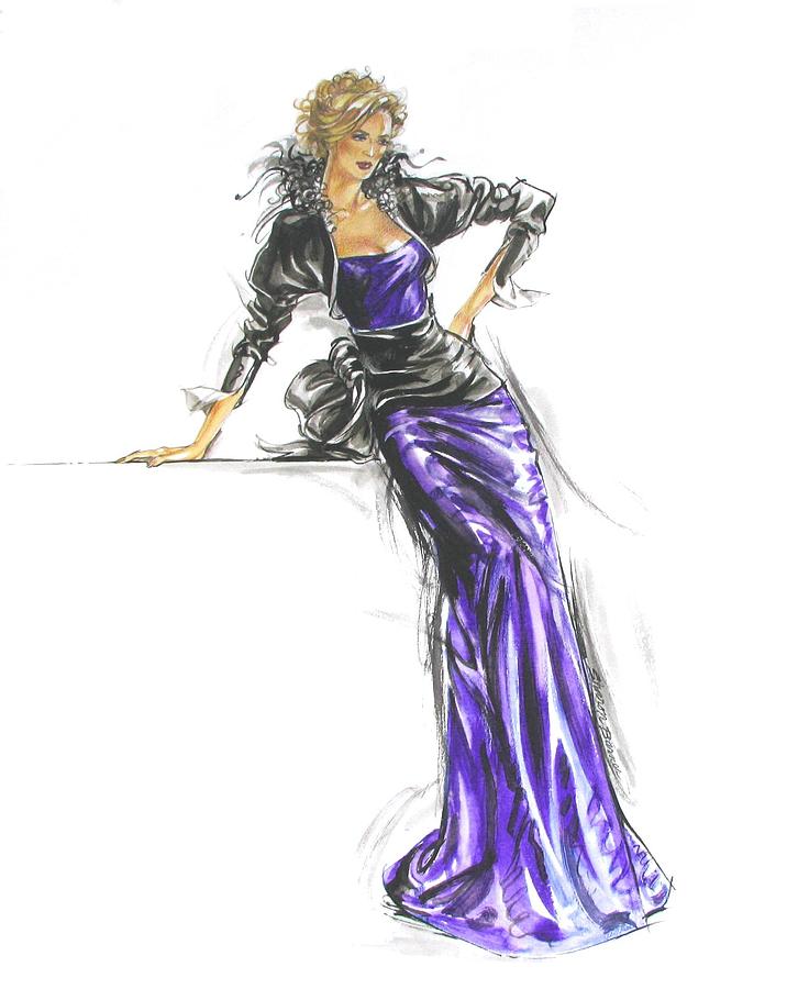 fashion illustration painting gown fashion illustration painting by barner fashion illustration painting gown fashion illustration painting by barner
