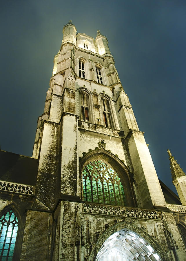 Ghent's Saint Bavo's Cathedral Belgium Photograph By Beth Riser