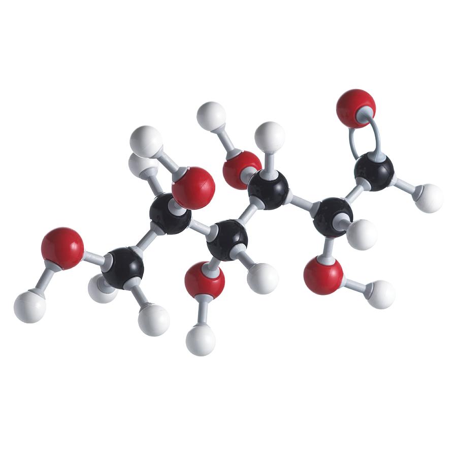Glucose Sugar Molecule Photograph By