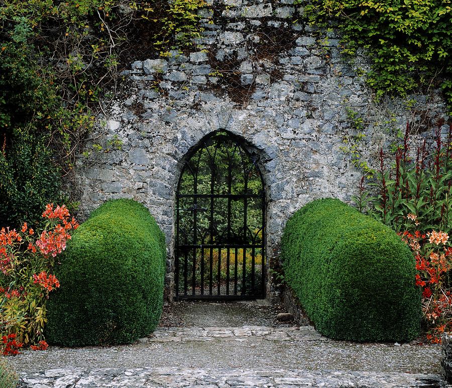 gothic entrance gate walled garden by the irish image gothic entrance gate walled garden by the irish image