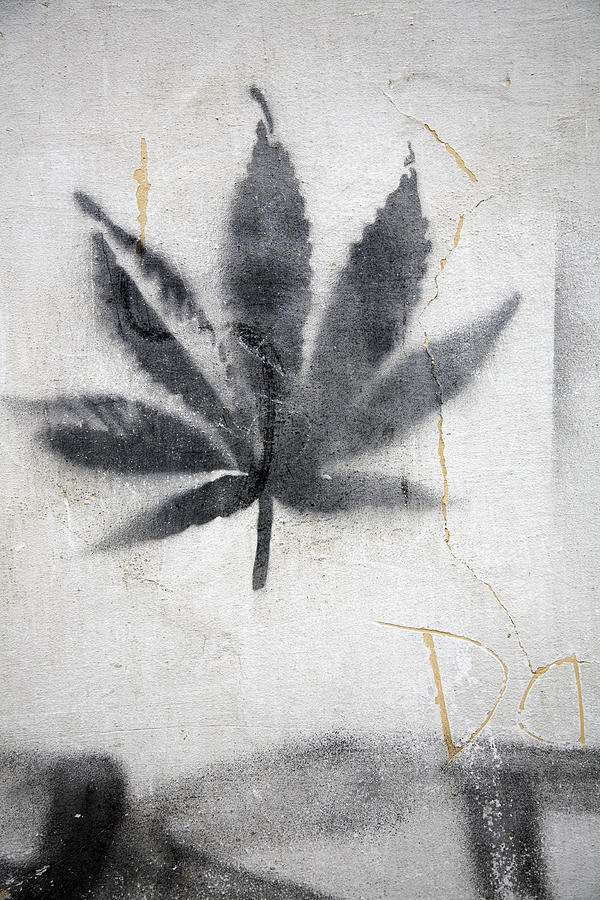 Pot Leaf Graffiti