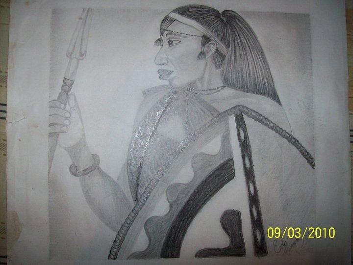 masai drawing