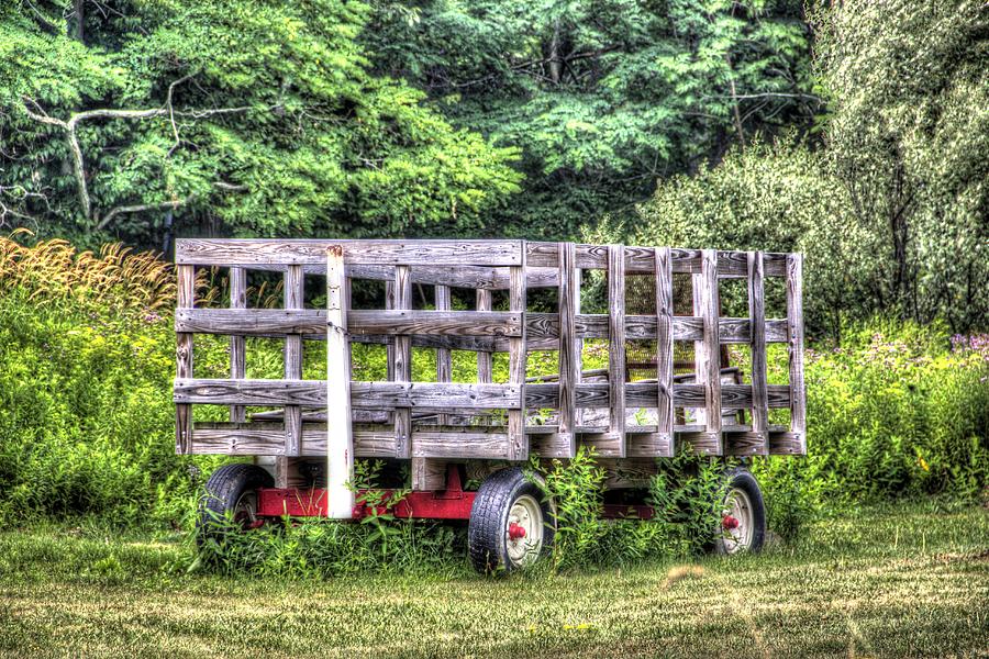 wagon of hay