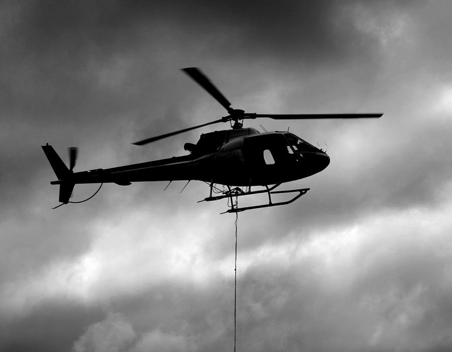 Helicopter In Sling Operations by Wyatt Rivard