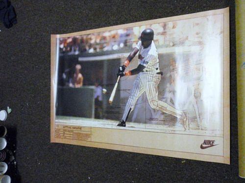 Nike - Tony Gwynn Hitting Machine Poster