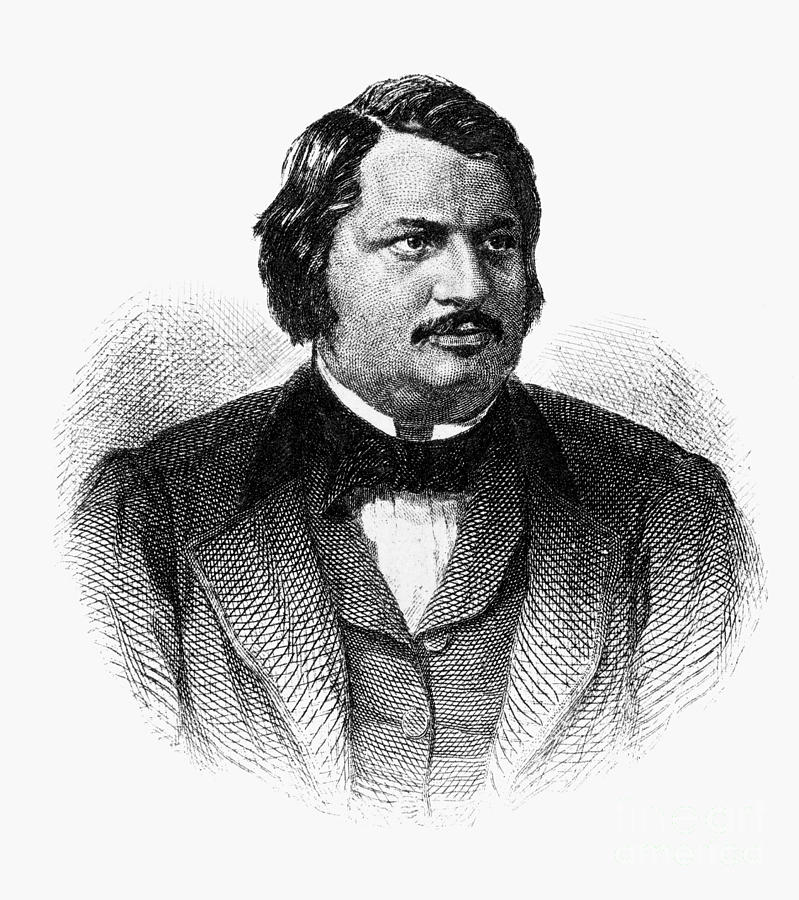 Honore De Balzac (17991850) Photograph by Granger