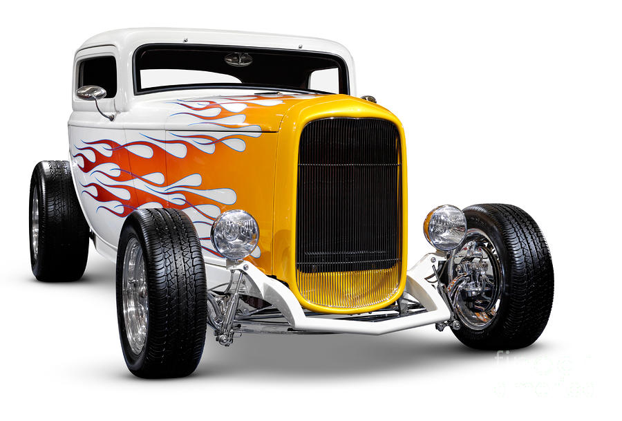 Hot rod Ford HiBoy Coupe 1932 Photograph Hot rod Ford HiBoy Coupe 1932 