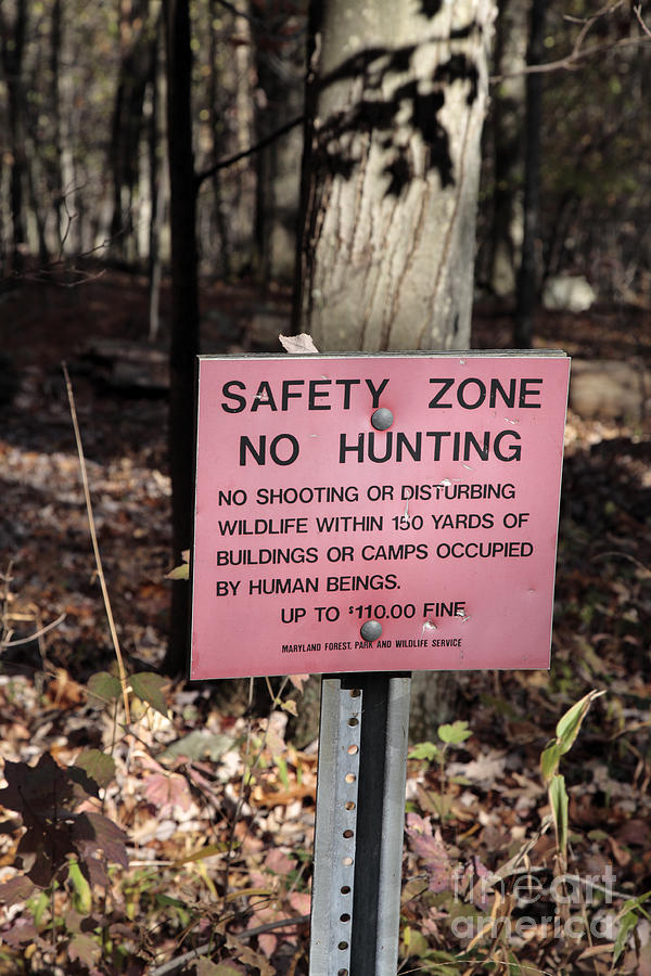 What Is A Safety Zone In Hunting