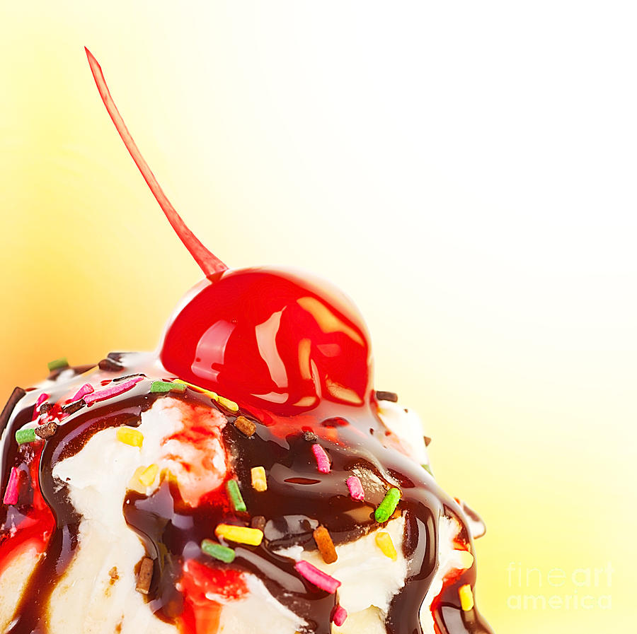 ice cream sundae clipart border - photo #44