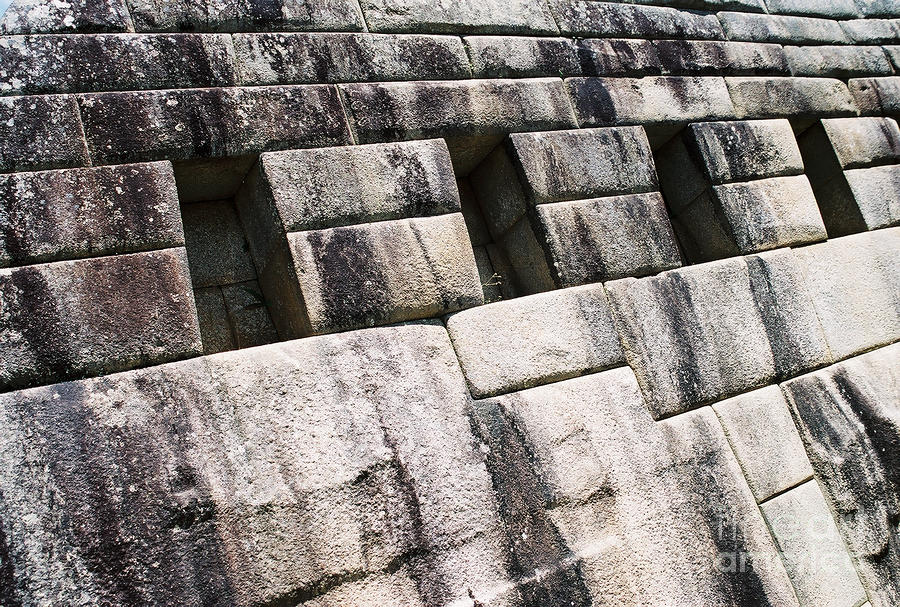 Inca Wall in Machu Pichu