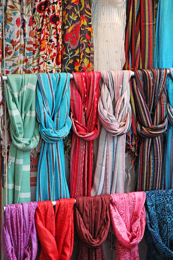 Indian Pashminas Photograph