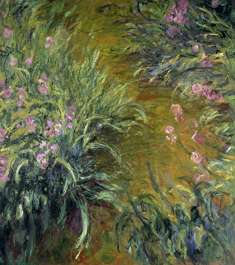 Monet Iris Paintings