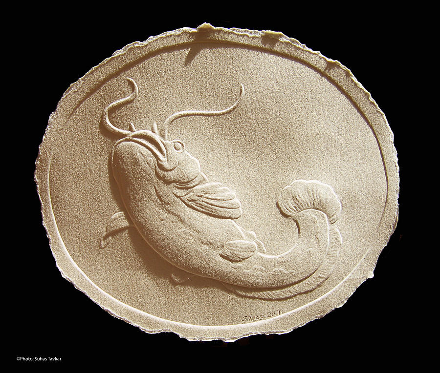 Japanese Catfish Relief by Suhas Tavkar