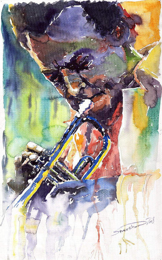 Poznati muzičari kao slikari Jazz-miles-davis-9-blue-yuriy-shevchuk