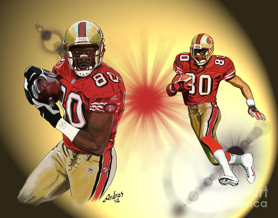 Jerry Rice Painting