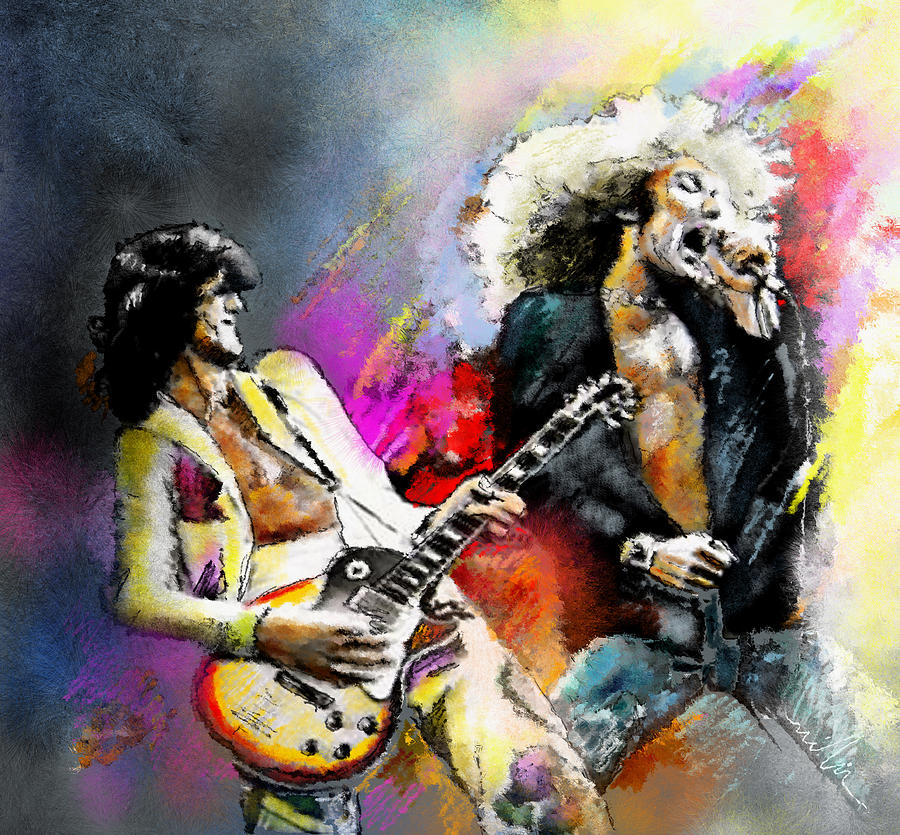 Jimmy Page and Robert Plant Led...