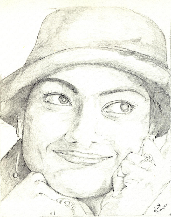 Drawings and Paintings Kajol-amitabha-ghosh